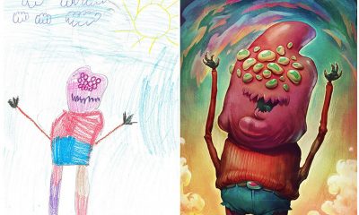 szia.sk - Művészek a világ minden tájáról életet leheltek a gyermekek rajzaiba