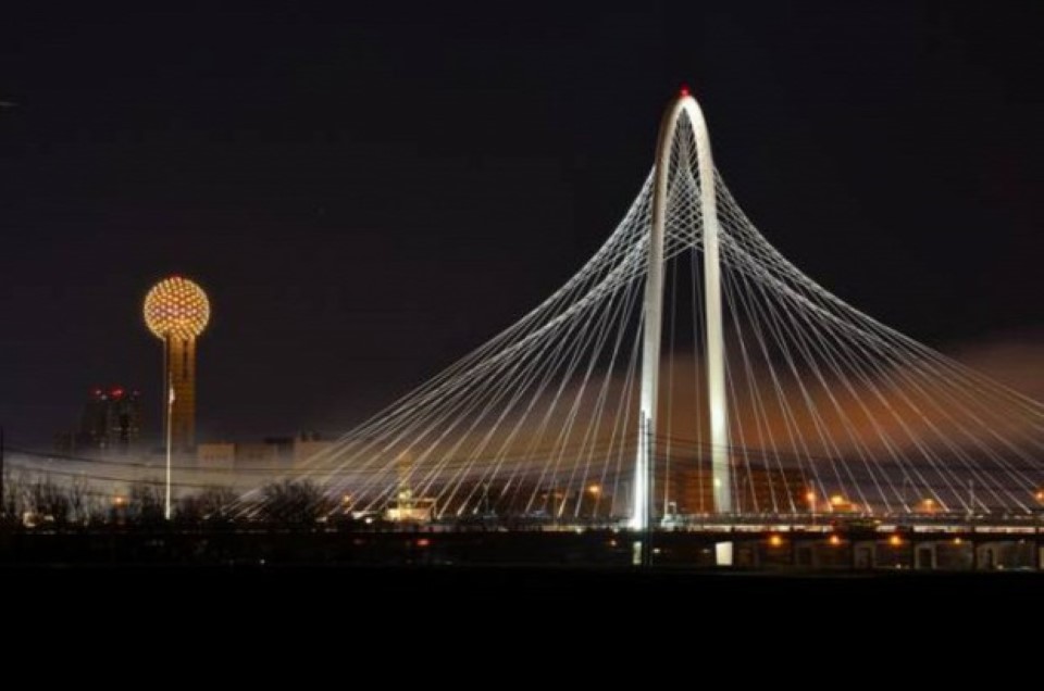 Margaret Hunt Hill-híd, Dallas, Texas, Egyesült Államok (Custom)